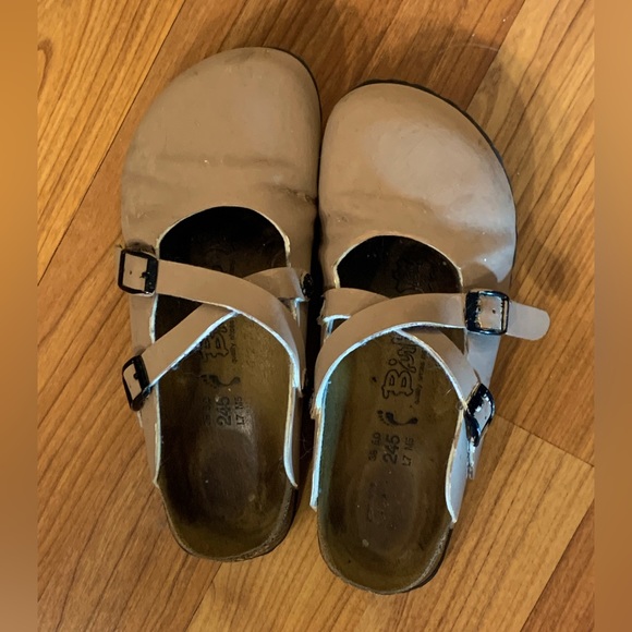 Birkenstock slippers (painted in pink/beige color) - Picture 1 of 4